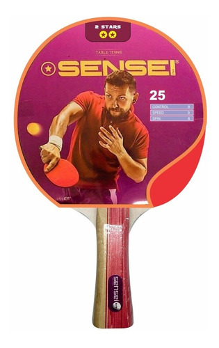 222 Paleta de ping pong SENSEI 2 estrellas - Imagen 1